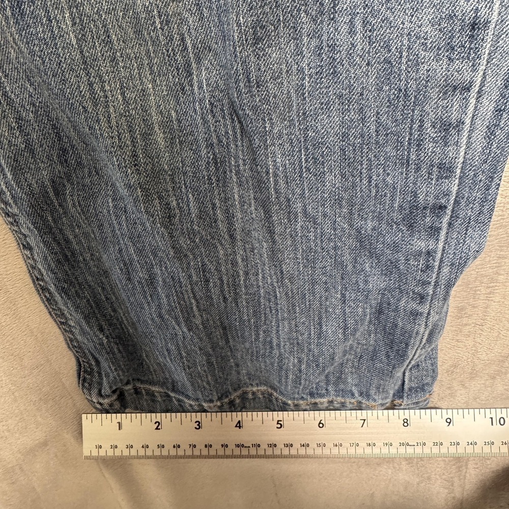 Tommy Hilfiger American Spirit Jeans Womens 14 Blue Mid Rise Flare Stretch - Picture 10 of 16